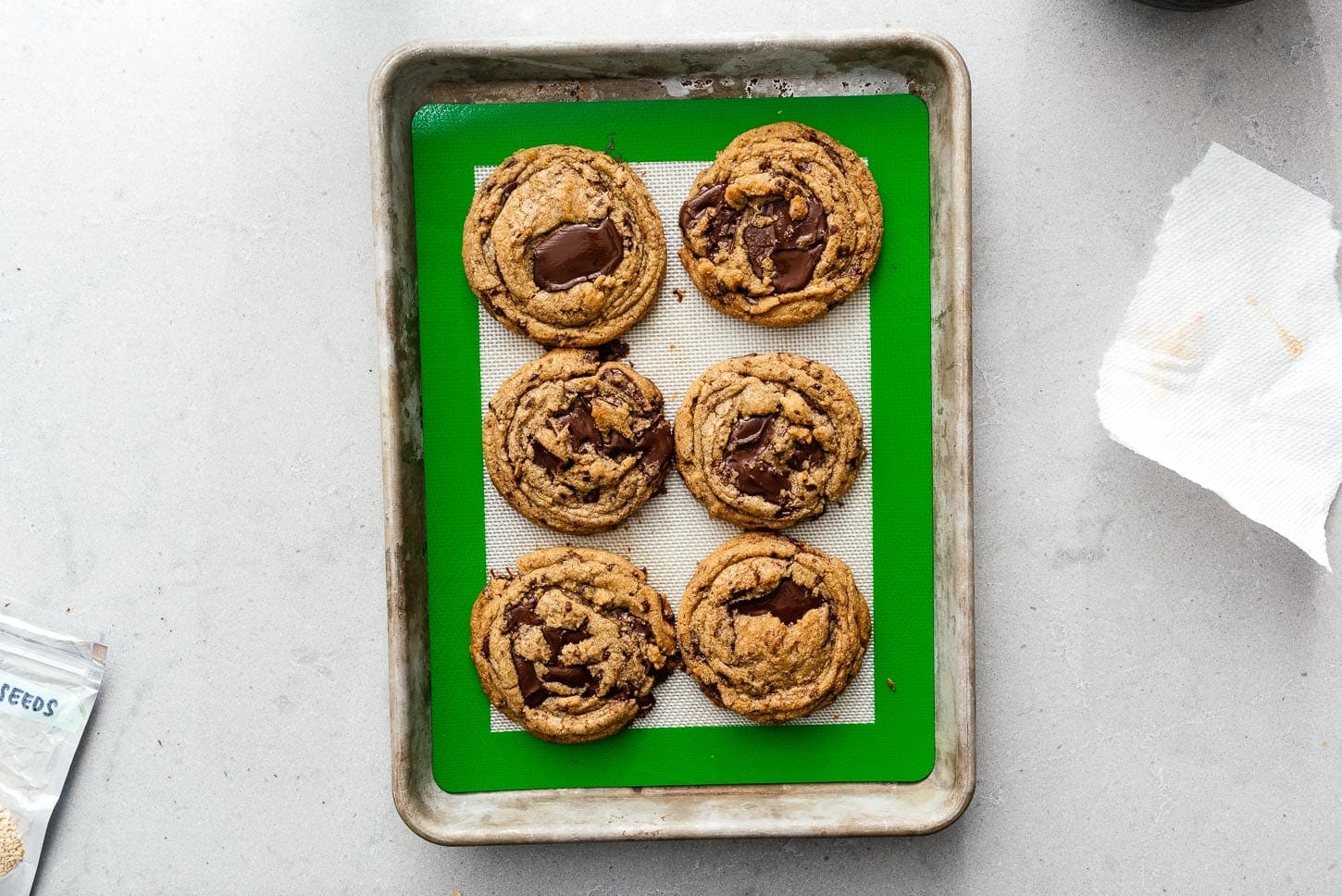 brown butter chocolate chip cookies | www.iamafoodblog.com