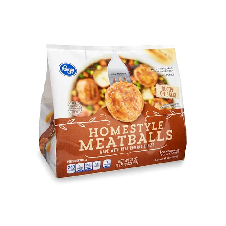 Kroger Homestyle Meatballs