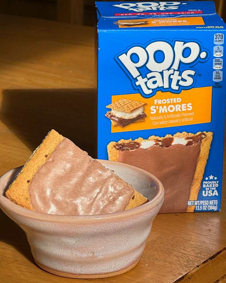 S'mores flavored Pop-Tarts.