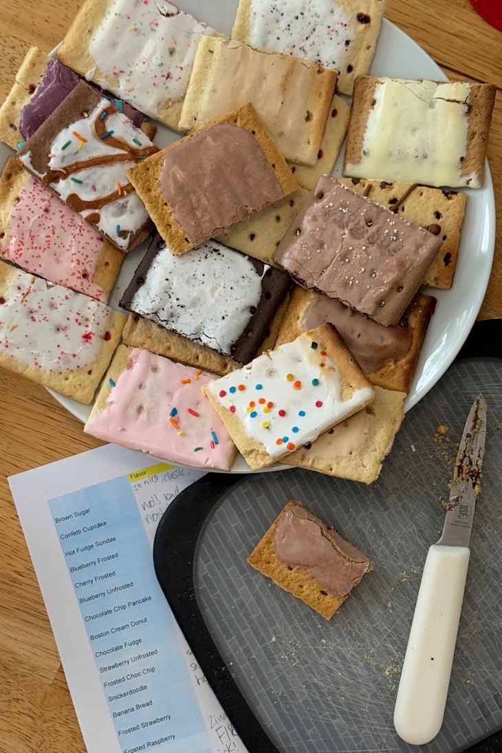 A collection of Pop-Tarts.