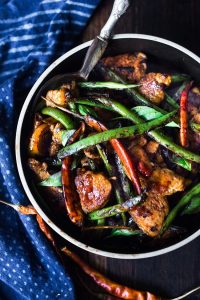 Asian-Influenced Chicken Salad with Fiery Chili Crisp Dressing