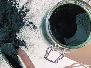 Blue Spirulina Antioxidant Shake Beverage