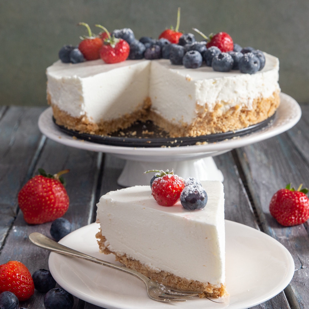 Chilled Yogurt Pie Featuring a Naturally Sweet Date and Nut Crust (No-Bake Recipe)
