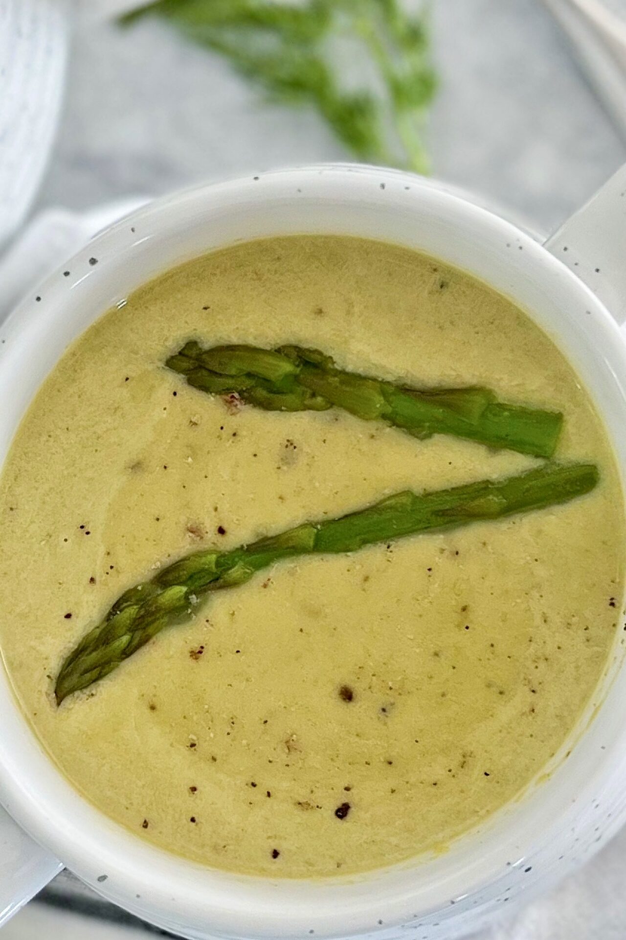 Creamy Asparagus Soup Recipe Free of Roux