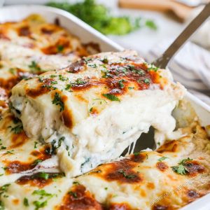 Creamy White Lasagna Soup Instructions