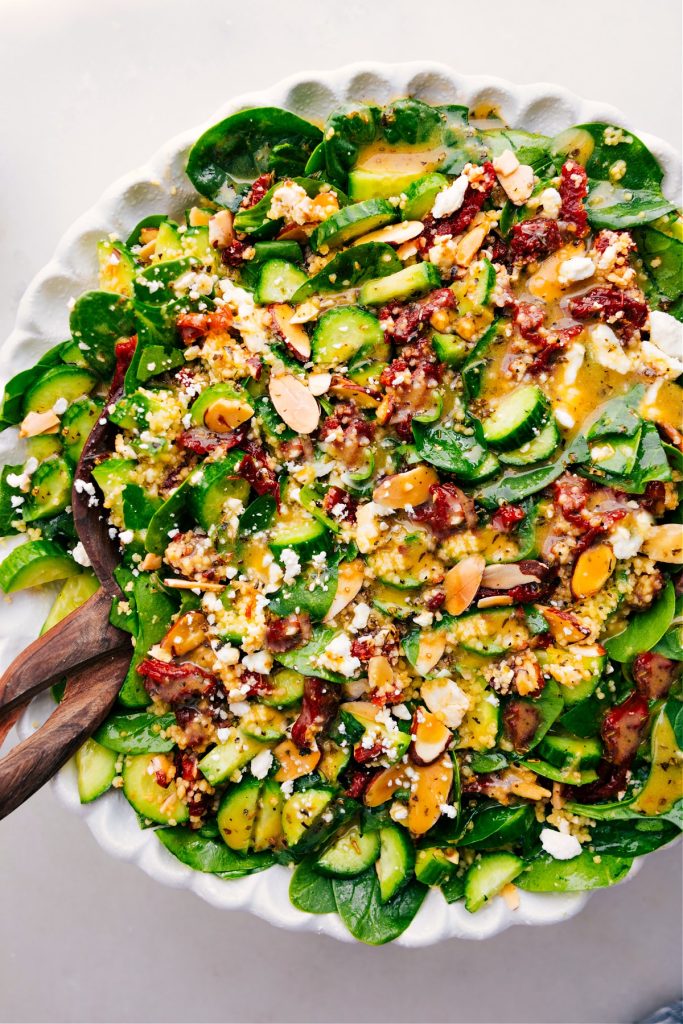 Grilled Vegetable Mediterranean Couscous Salad Instructions