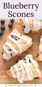 Homemade Blueberry Scones Recipe