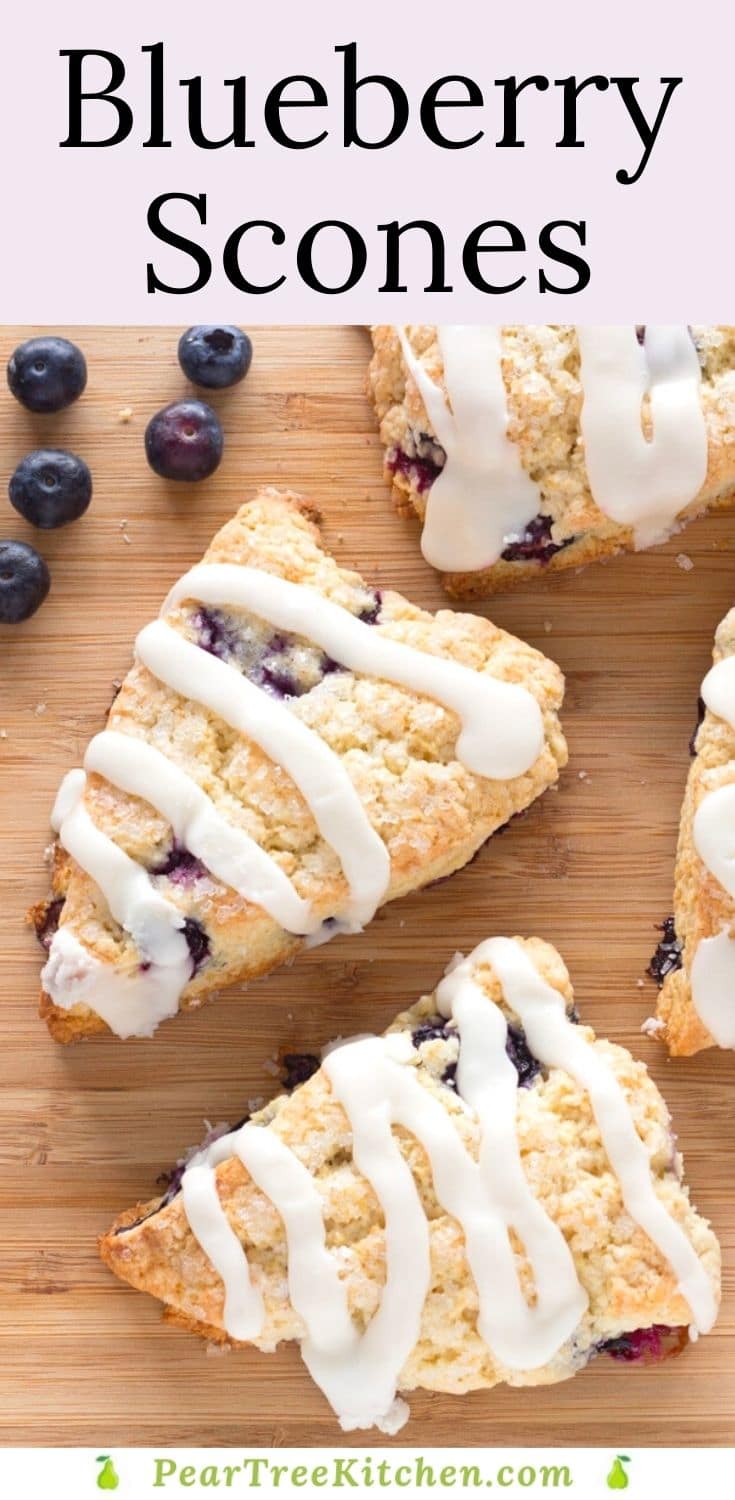 Homemade Blueberry Scones Recipe