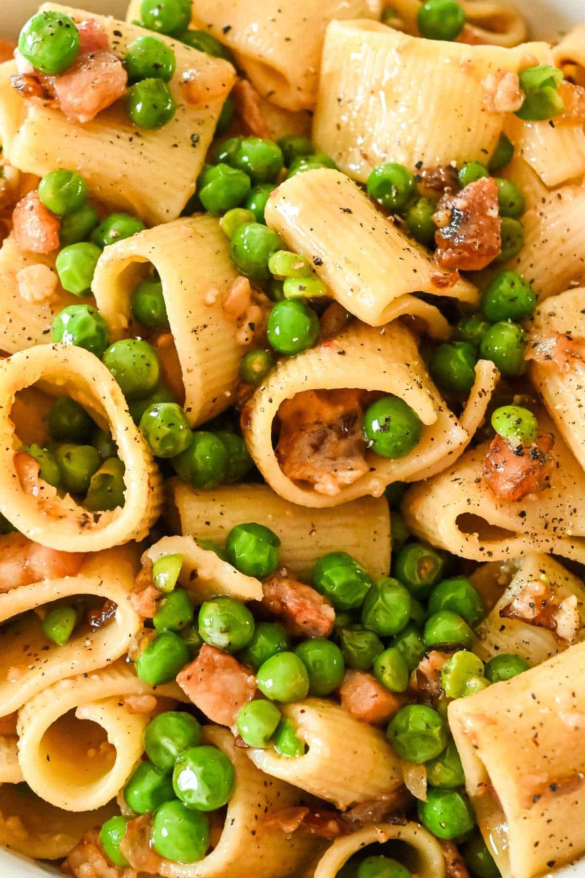 One-Pan Ditalini Pasta with Peas Instructions