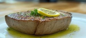 Pan-Seared Tuna Fillet with a Crunchy Exterior