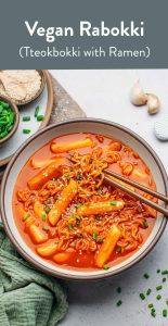 Rabokki: A Favored Korean Meal Merging Ramen and Tteokbokki