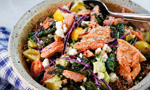 Recipe for Salmon Glazed with Honey Mustard