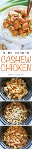 Slow Cooker Cashew Chicken Dish