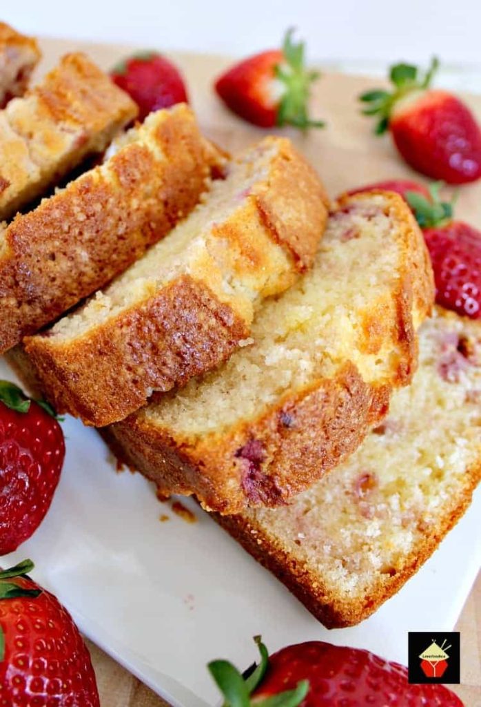 Tasty Homemade Fresh Strawberry Cake Recipe