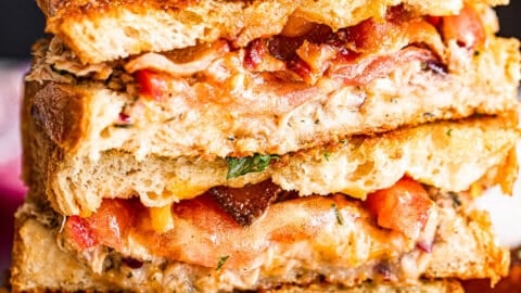 Toasted Tuna and Cheese Sandwich