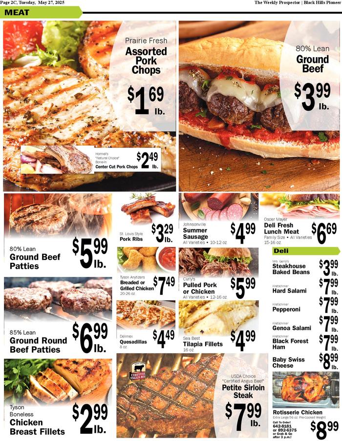Weekly Meal Schedule for June 2, 2025