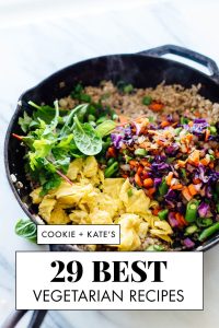 30 Tasty Vegetarian Dish Recipes