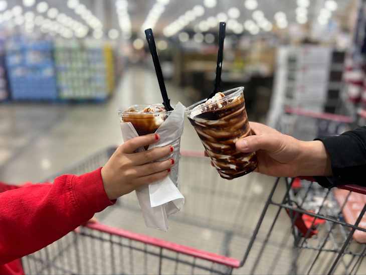 Ice cream at Costco.