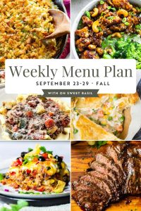 7-Day Nutritious Meal Schedule for June 23-29
