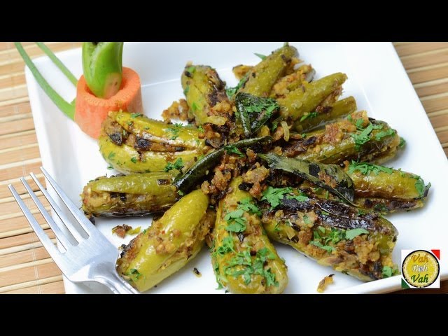Andhra-Style Fried Tindora with Filling Recipe