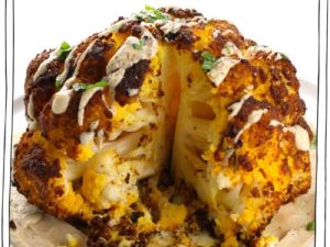 Easy Recipe for Whole Roasted Cauliflower
