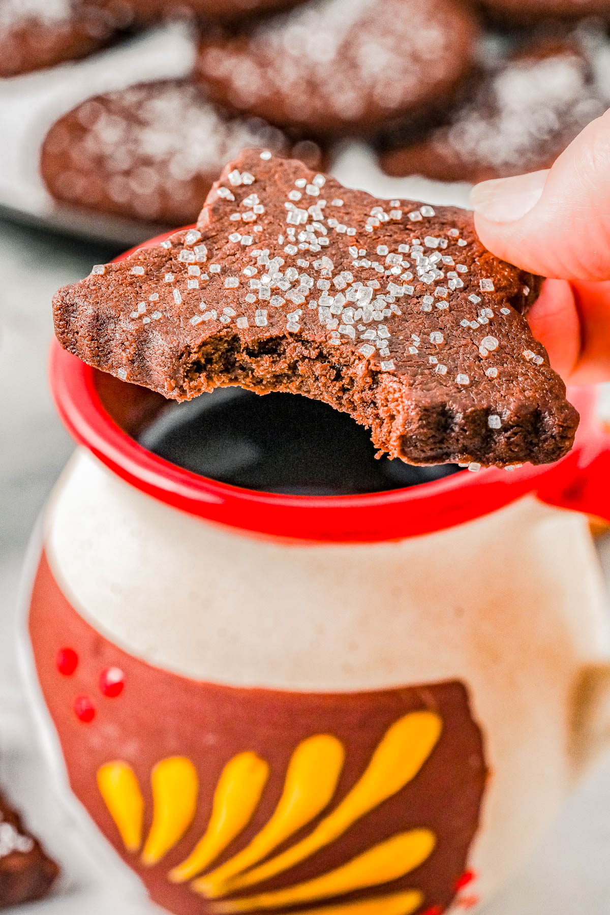 Espresso-Enhanced Chocolate Shortbread Cookie Recipe