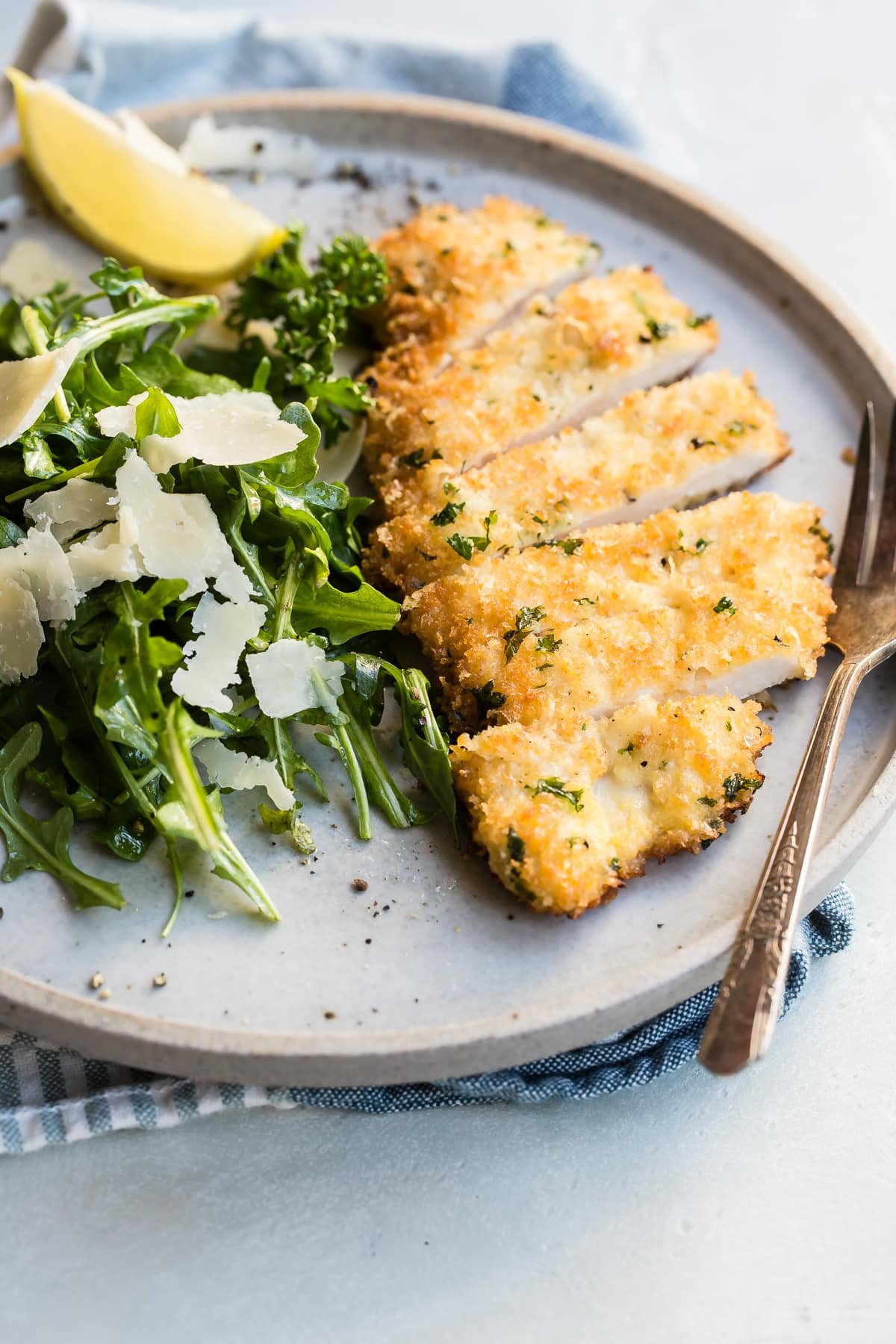 Fast and Simple Crispy Chicken Milanese Recipe Prepared in 30 Minutes