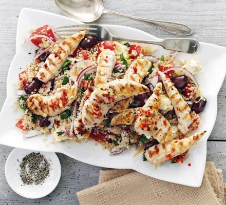 Greek-Inspired Chicken and Quinoa Bowl Recipe