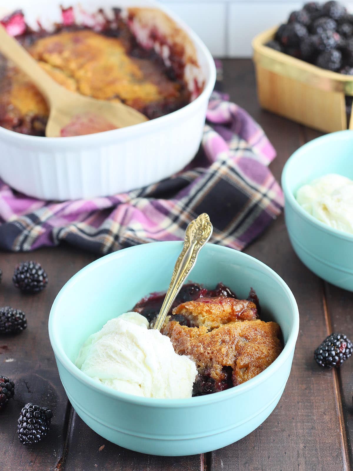 Homemade Blackberry Crisp Recipe with Fresh or Frozen Berries