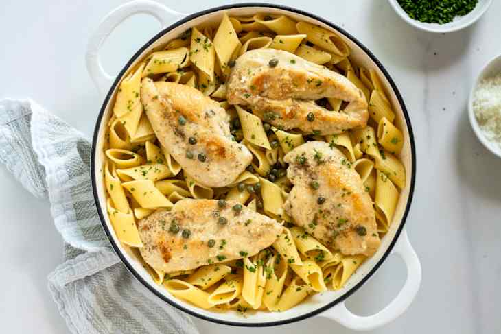 I Tried Giada De Laurentiis’ Chicken Piccata Pasta