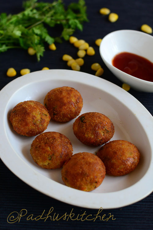 Recipe for Cheesy Corn Balls