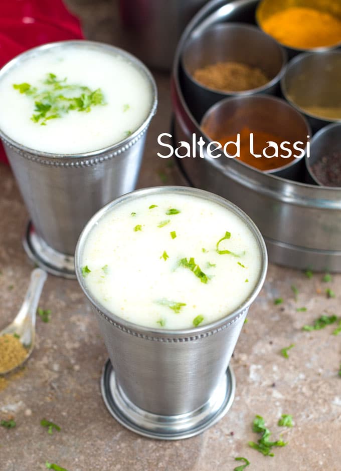 Salted Yogurt Beverage (Lassi)