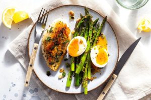 Sautéed Chicken with Asparagus