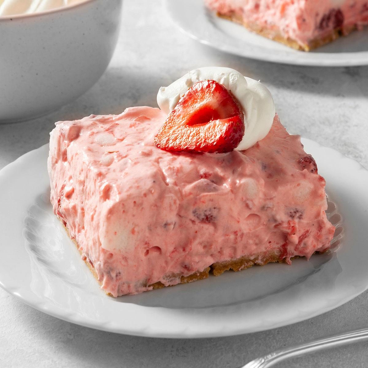 Strawberry Taste Pudding Delight