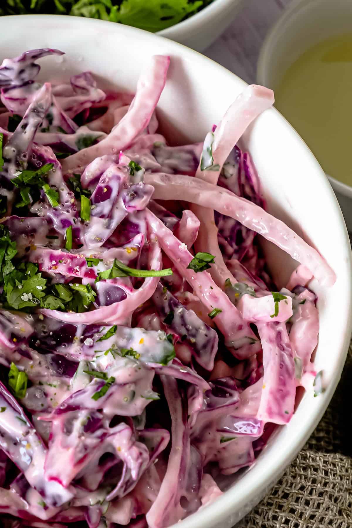 Vibrant Red Cabbage Slaw Recipe