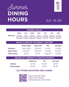 7-Day Nutritious Meal Schedule for July 21-27