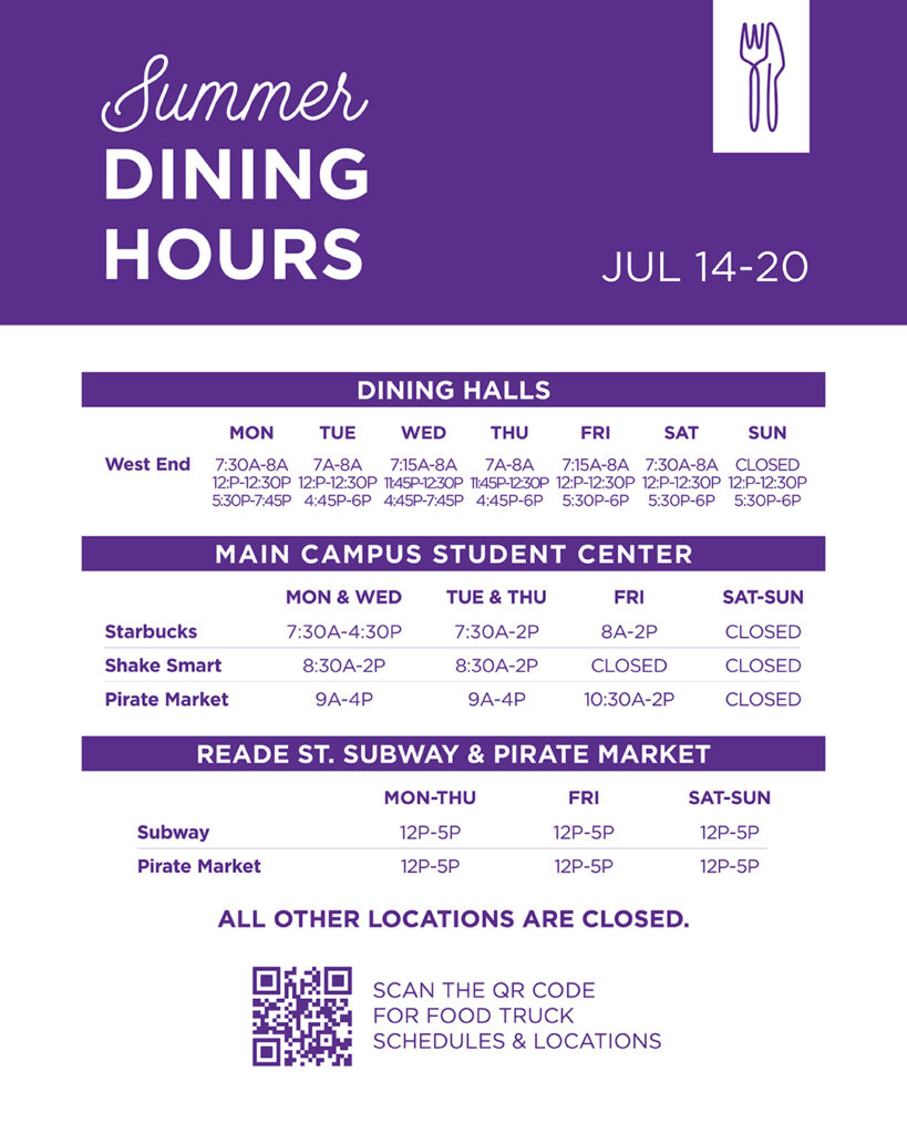 7-Day Nutritious Meal Schedule for July 21-27