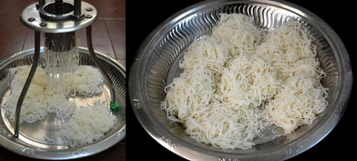 Coconut Sevai: An Authentic Rice Noodle Recipe from South India