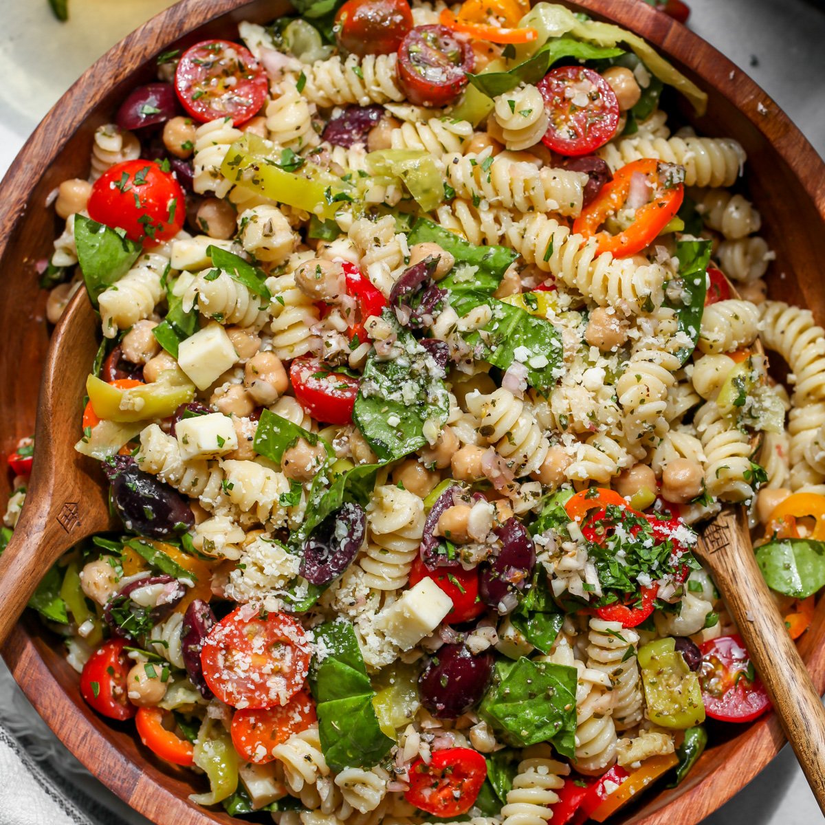 Fresh Vegetable and Noodle Salad Recipe