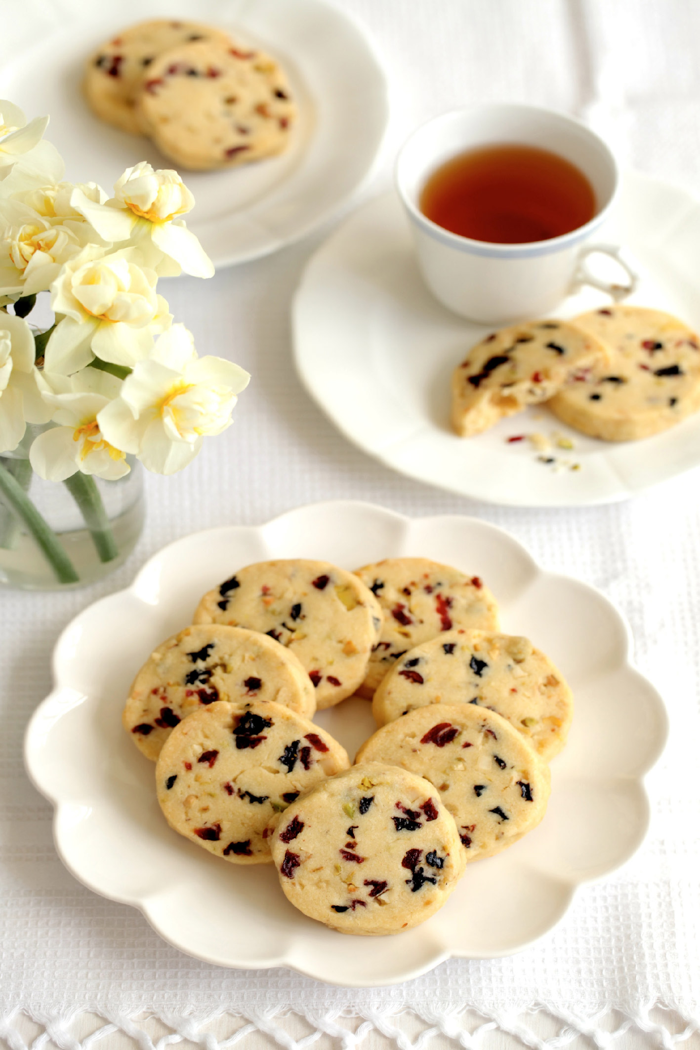 Fruit and Nut Shortbread Biscuit Recipe