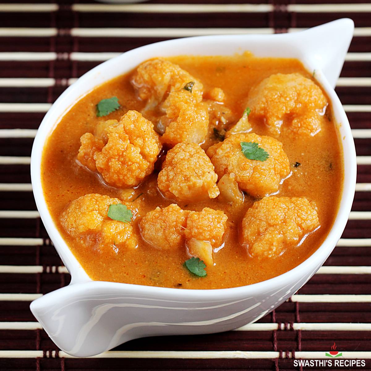 Gobi Masala: Curried Cauliflower with Spices Recipe