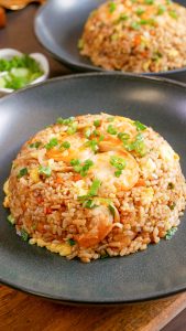 How to Make Spicy Shrimp Crispy Rice with an Air Fryer