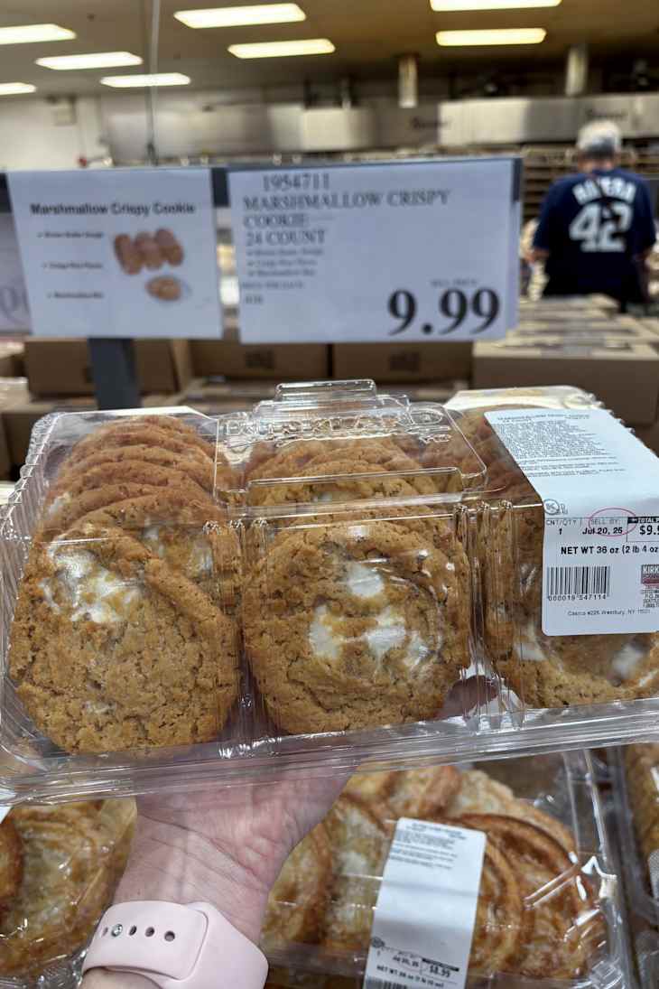 Costco marshmallow crispy cookie.