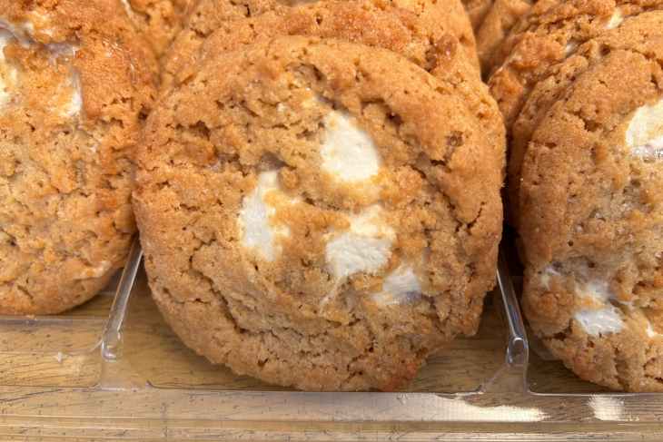 Costco marshmallow crispy cookie.