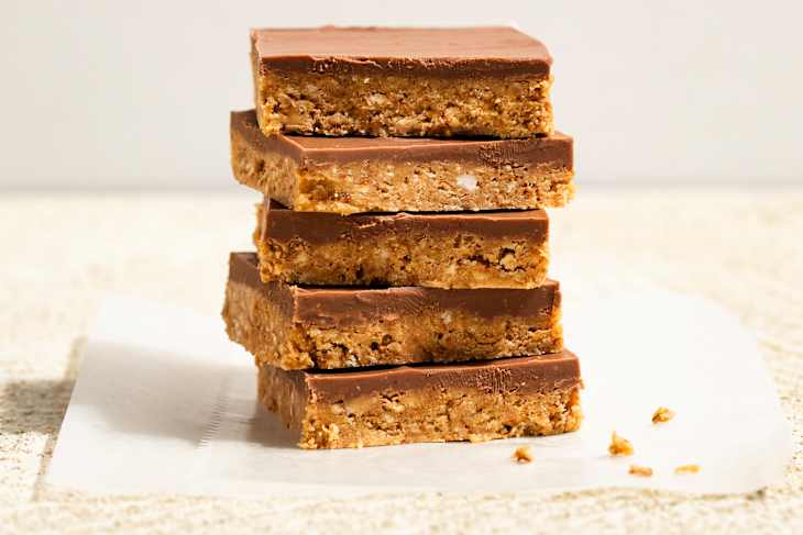I Tried Trisha Yearwoodâs No-Bake Chocolate-Peanut Butter Bars