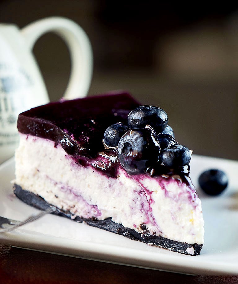 No-Cook Blueberry Cheesecake Recipe