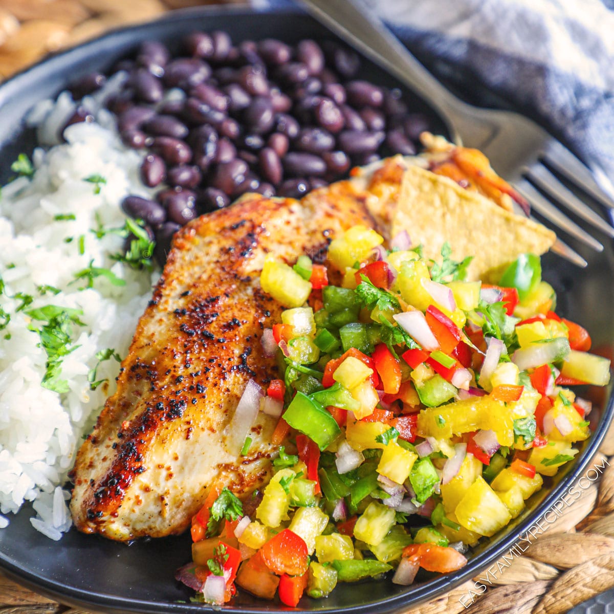 Pineapple Salsa featuring Fresh and Tangy Tastes