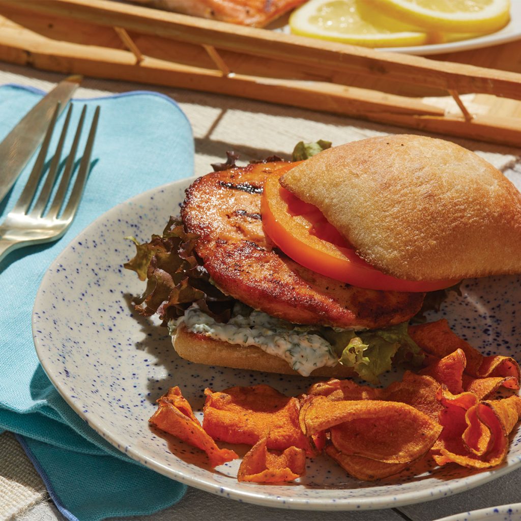 Quick and Easy Salmon Burger Recipe