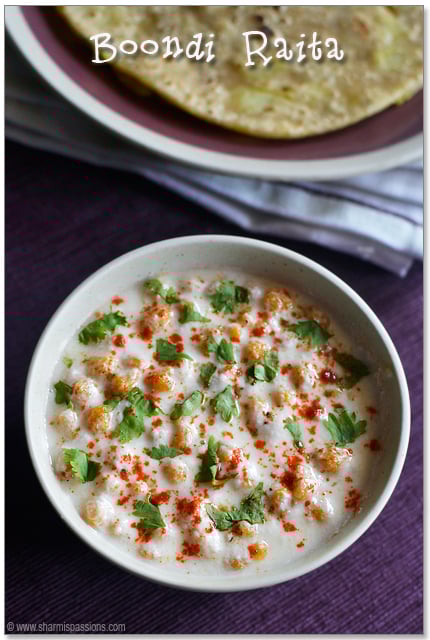 Recipe for Boondi Raita