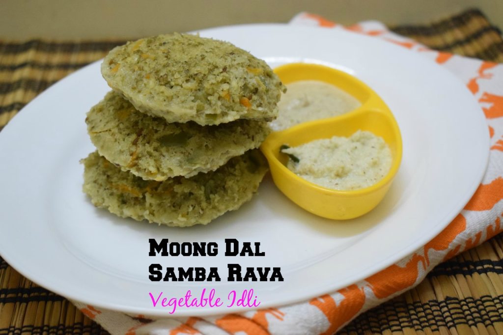 Recipe for Quick Wheat Rava Idli (Godhuma Rava Idli)